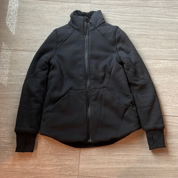 Ivivva Sherpa Jacket Size 14 - Picture 3 of 8